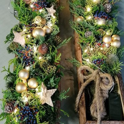 Kerst tafelstuk